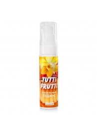 Интимный гель на водной основе Tutti-Frutti  Ванильный пудинг  - 30 гр. - Биоритм - купить с доставкой в Томске