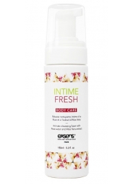 Органическая интимная очищающая пенка Intime Fresh - 150 мл. - Exsens - купить с доставкой в Томске Органическая интимная очищающая пенка Intime Fresh - 150 мл. - Exsens - купить с доставкой в Томске