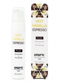 Возбуждающий гель Hot Vanilla Espresso Arousal Gel - 15 мл. - Exsens - купить с доставкой в Томске