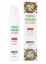 Возбуждающий гель Fresh Ginger Lychee Arousal Gel - 15 мл. - Exsens - купить с доставкой в Томске