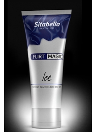 Силиконовая гель-смазка FLIRT MAGIC Ice с лёгким пролонгирующим эффектом - 75 мл. - Sitabella - купить с доставкой в Томске