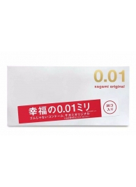 Ультратонкие презервативы Sagami Original 0.01 - 20 шт. - Sagami - купить с доставкой в Томске