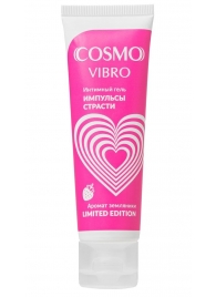 Возбуждающий гель на водно-силиконовой основе Cosmo Vibro с ароматом земляники - 50 гр. - Биоритм - купить с доставкой в Томске