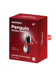 Вакуум-волновой стимулятор клитора Penguin Holiday Edition - Satisfyer в Томске Вакуум-волновой стимулятор клитора Penguin Holiday Edition - Satisfyer