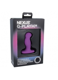 Фиолетовая вибровтулка Nexus G-Play+ M - Nexus Range - в Томске купить с доставкой