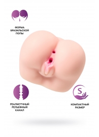 Реалистичный мастурбатор Paula с 2 любовными тоннелями - ToyFa - в Томске купить с доставкой