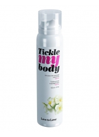 Массажная хрустящая пенка Tickle My Body Monoi с ароматом моной - 150 мл. - Love to Love - купить с доставкой в Томске