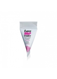 Съедобное согревающее массажное масло Love Me Tender Cotton Candy с ароматом сладкой ваты - 10 мл. - Love to Love - купить с доставкой в Томске