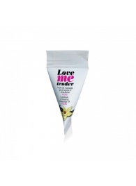 Съедобное согревающее массажное масло Love Me Tender Vanilla с ароматом ванили - 10 мл. - Love to Love - купить с доставкой в Томске