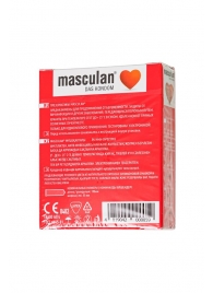 Презервативы Masculan Sensitive plus - 3 шт. - Masculan - купить с доставкой в Томске