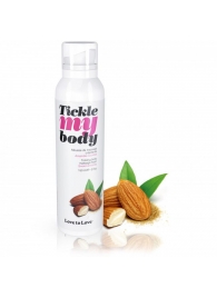 Массажная хрустящая пенка Tickle My Body Sweet Almonds с ароматом миндаля - 150 мл. - Love to Love - купить с доставкой в Томске