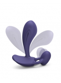 Темно-синий вибромассажер Witty P G Vibrator with Remote Control - Love to Love - в Томске купить с доставкой