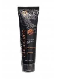 Интимный гель на водной основе Lube Tube Chocolate с шоколадным вкусом - 100 мл. - ORGIE - купить с доставкой в Томске