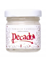 Массажная свеча Tobacco Vanilla - 35 мл. - Pecado - купить с доставкой в Томске