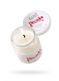 Массажная свеча Brandy   Pear - 35 мл. - Pecado - купить с доставкой в Томске