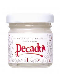 Массажная свеча Brandy   Pear - 35 мл. - Pecado - купить с доставкой в Томске
