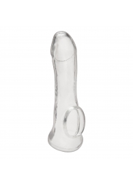 Прозрачная насадка на пенис Transparent Penis Enhancing Sleeve Extension - 15,9 см. - BlueLine - в Томске купить с доставкой