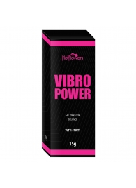 Жидкий вибратор Vibro Power со вкусом тутти-фрутти - 15 гр. - HotFlowers - купить с доставкой в Томске