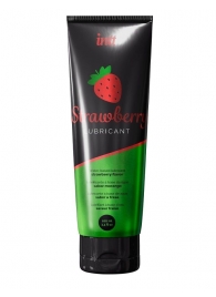 Смазка на водной основе с ароматом клубники Strawberry Lubricant - 100 мл. - INTT - купить с доставкой в Томске