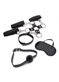 Набор для фиксации из 7 предметов Hogtie   Ball Gag Kit - Lux Fetish - купить с доставкой в Томске