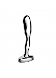 Стальной стимулятор простаты Stainless Steel Prostate Plug - 11,5 см. - b-Vibe - в Томске купить с доставкой