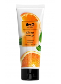 Лубрикант на водной основе OYO Aroma Gel Orange с ароматом апельсина - 75 мл. - OYO - купить с доставкой в Томске