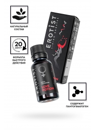 Возбуждающие капли для женщин Erotist Love Potion - 20 мл. - Erotist Libido Booster - купить с доставкой в Томске