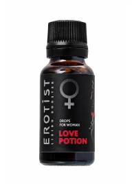 Возбуждающие капли для женщин Erotist Love Potion - 20 мл. - Erotist Libido Booster - купить с доставкой в Томске