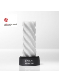 Белый 3D мастурбатор SPIRAL - Tenga - в Томске купить с доставкой