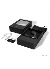 Чёрный перезаряжаемый стимулятор простаты Bruno Black - Lelo - в Томске купить с доставкой