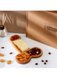 Деревянное блюдо для подачи в форме члена (32,5 х 20 х 1,7 см) - Сима-Ленд - купить с доставкой в Томске