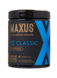 Классические презервативы MAXUS Classic - 12 шт. - Maxus - купить с доставкой в Томске