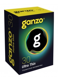 Супертонкие презервативы Ganzo Ultra thin - 30 шт. - Ganzo - купить с доставкой в Томске