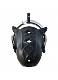 Черный замок верности Extreme Silicone Cock Blocker - Pipedream - купить с доставкой в Томске