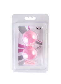 Розовые вагинальные шарики BI-BALLS - Toyfa Basic в Томске Розовые вагинальные шарики BI-BALLS - Toyfa Basic