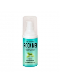 Жидкий вибратор Nuei Rock Me! с ароматом мяты - 20 мл. - Nuei cosmetics - купить с доставкой в Томске