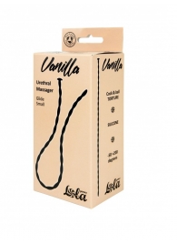 Черный уретральный массажер Glide Small - 30 см. - Lola Games - купить с доставкой в Томске