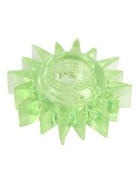 Зеленое эрекционное кольцо-солнце - Toyfa Basic - в Томске купить с доставкой