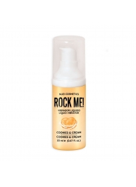 Жидкий вибратор Nuei Rock Me! с ароматом печенья и сливок - 20 мл. - Nuei cosmetics - купить с доставкой в Томске