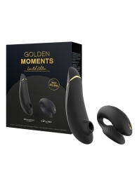 Набор для пар Golden Moments: Womanizer Premium 2 и We-Vibe Chorus - Womanizer купить в Томске с доставкой в Orgasmix.ru Набор для пар Golden Moments: Womanizer Premium 2 и We-Vibe Chorus - Womanizer