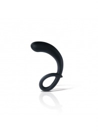 Черный массажер простаты Curving Curt - 13 см. - MyStim - купить с доставкой в Томске