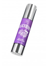 Массажное масло 2-в-1 Blackberry Hot Effect с разогревающим эффектом и вкусом ежевики - 50 мл. - Secret Play - купить с доставкой в Томске