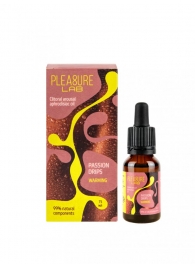 Капли с согревающим эффектом Passion Drips Warming - 15 мл. - Pleasure Lab - купить с доставкой в Томске