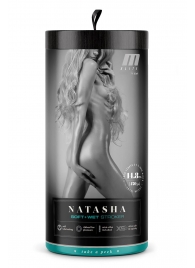 Мастурбатор-вагина с вибрацией Soft   Wet Natasha Realistic Beige Masturbator - Blush Novelties - в Томске купить с доставкой