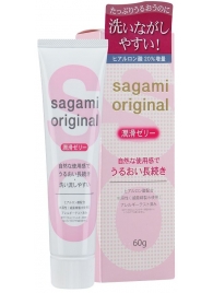 Гель-смазка на водной основе Sagami Original - 60 гр. - Sagami - купить с доставкой в Томске
