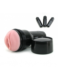 Мастурбатор-вагина Fleshlight - Vibro Pink Lady Touch с вибрацией - Fleshlight - в Томске купить с доставкой