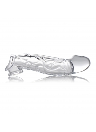 Прозрачная насадка для увеличения члена 2 Inch Clear Extender Sleeve - XR Brands - в Томске купить с доставкой