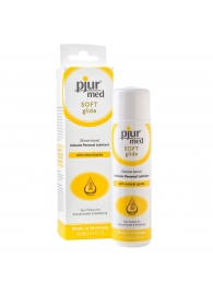 Силиконовый лубрикант с жожоба pjur MED Soft glide - 100 мл. - Pjur - купить с доставкой в Томске