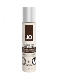 Водно-масляный лубрикант JO Silicon free Hybrid Lubricant ORIGINAL- 30 мл. - System JO - купить с доставкой в Томске