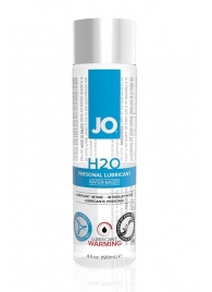 Возбуждающий лубрикант на водной основе JO Personal Lubricant H2O Warming - 120 мл. - System JO - купить с доставкой в Томске